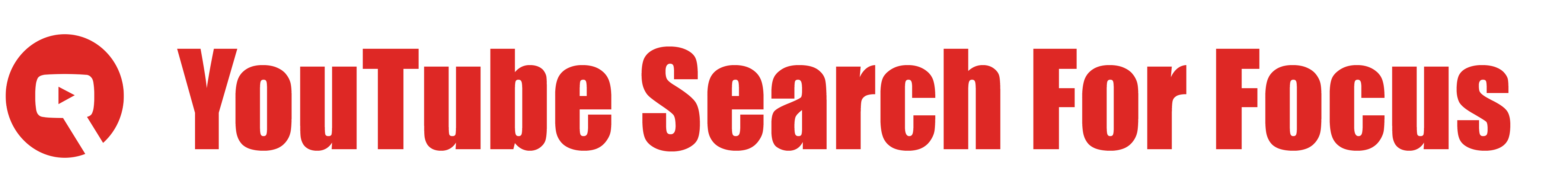 YouTube Search for Focus Extension Logo